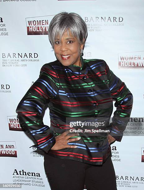 Television Journalist Roz Abrams attends the 2013 Athena Film Festival Opening Night Reception at The Diana Center At Barnard College on February 7,...