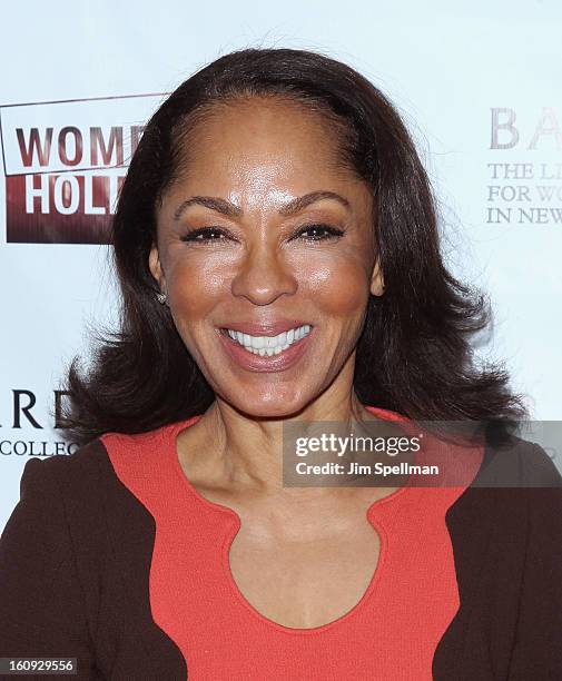 Television Producer Debra Martin Chase attends the 2013 Athena Film Festival Opening Night Reception at The Diana Center At Barnard College on...