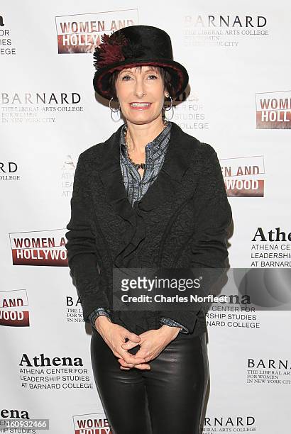 Film Producer Gale Anne Hurd attends The 2013 Athena Film Festival Opening Night Reception at The Diana Center At Barnard College on February 7, 2013...