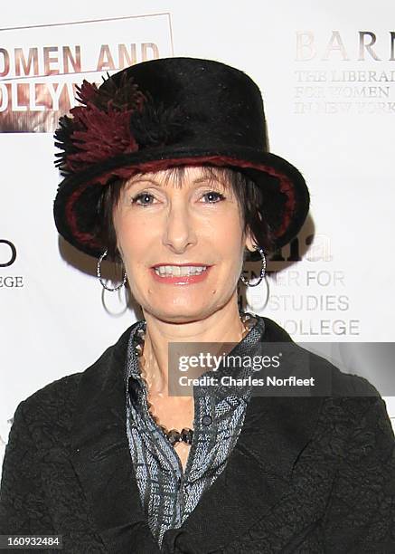 Film Producer Gale Anne Hurd attends The 2013 Athena Film Festival Opening Night Reception at The Diana Center At Barnard College on February 7, 2013...