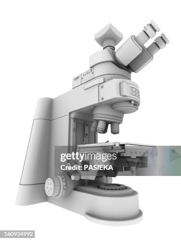 Optical light microscope with camera Optical light microscope with camera