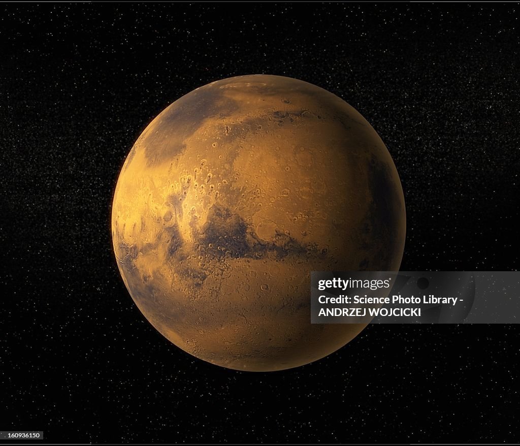 Mars, artwork