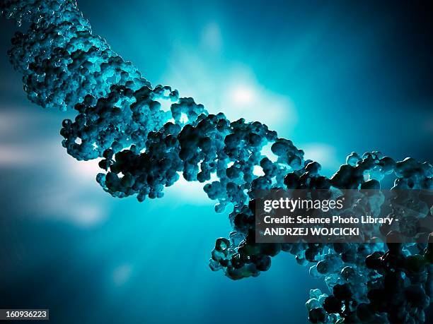 Dna Molecule Artwork, Foto de stock