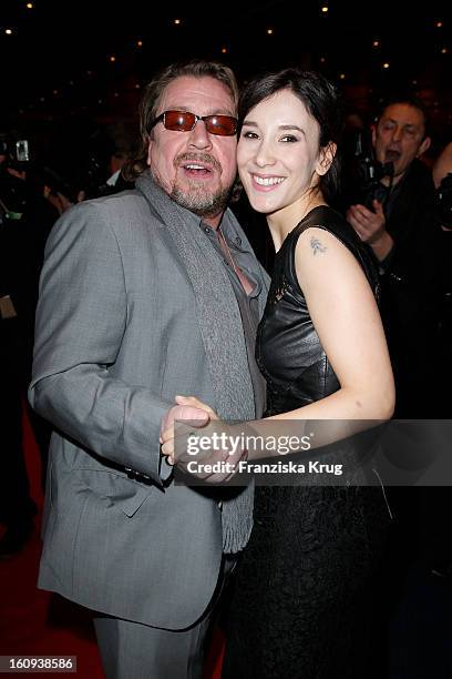 Armin Rohde and Sibel Kekilli attend the 'Opening Party - 63rd Berlinale International Film Festival' at the 63rd Berlinale International Film...