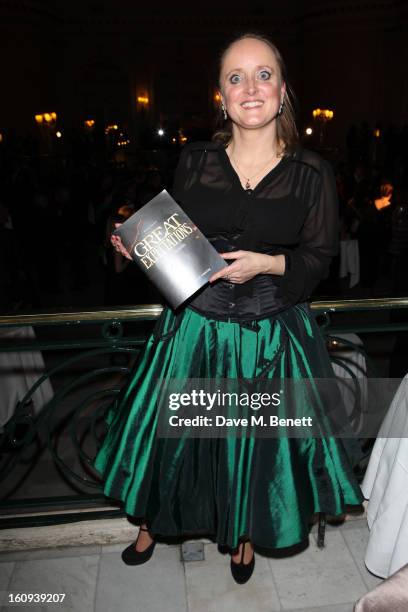 Lucinda Dickens Hawksley attends 'Great Expectations' gala opening night after party on February 7, 2013 in London, England.