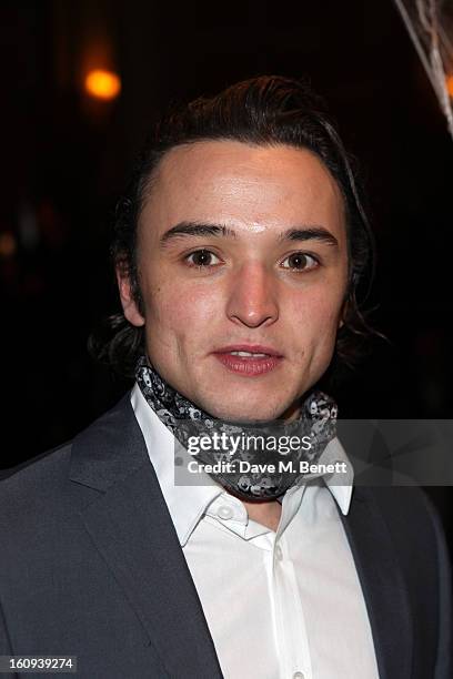 Taylor Jay-Davies attends 'Great Expectations' gala opening night after party on February 7, 2013 in London, England.