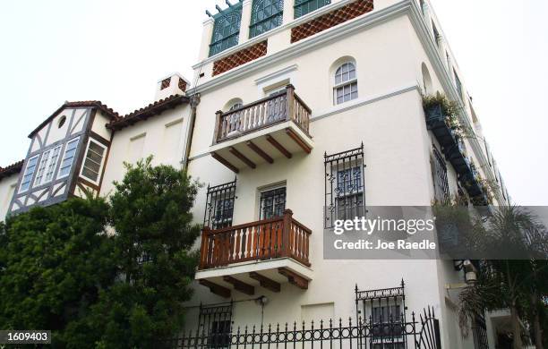 Casa Casuarina, Gianni Versace''s former residence before he was murdered is photographed August 15, 2001 in Miami Beach, Florida. South Beach''s...