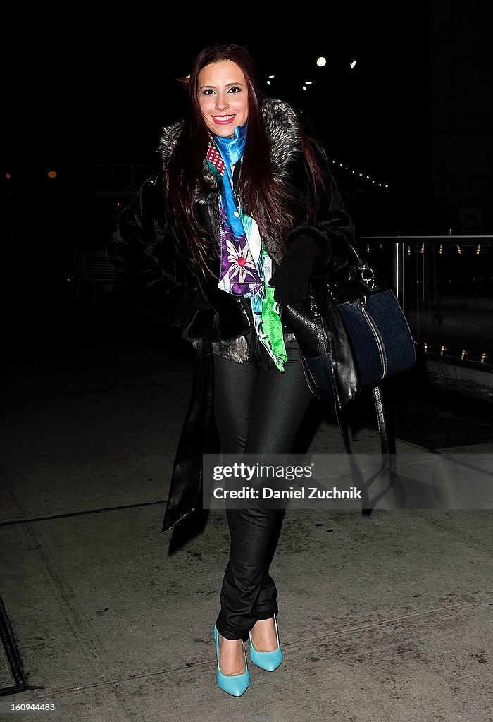 Street Style - Day 1 - Fall 2013 New York Fashion Week