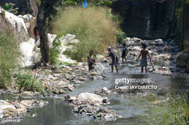 Polluted Rivers In Philippines Philippines Environment Pollution Water Poverty Photos and Premium High ...