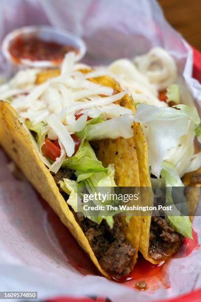 August 8: An order of tacos at Gregory's Restaurant & Bar in Somers Point, New Jersey on August 8, 2023. Gregory's has been hosting "Taco Tuesday"...