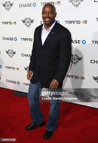 Astronaut Leland D. Melvin attends the 2nd Annual will.i.am TRANS4M Boyle Heights benefit concert at Avalon on February 7, 2013 in Hollywood,...