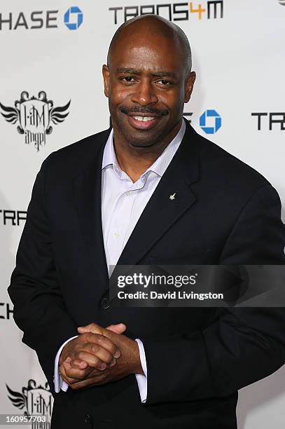 Astronaut Leland D. Melvin attends the 2nd Annual will.i.am TRANS4M Boyle Heights benefit concert at Avalon on February 7, 2013 in Hollywood,...