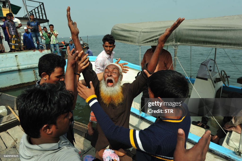 BANGLADESH-TRANSPORT-FERRY-ACCIDENT