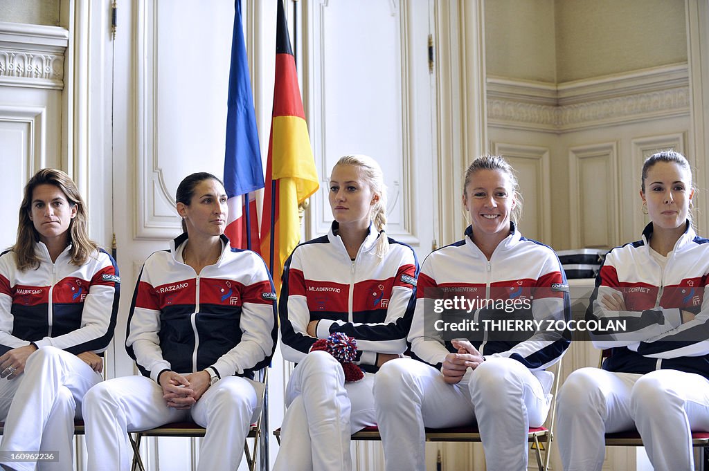 TENNIS-FRA-FEDCUP