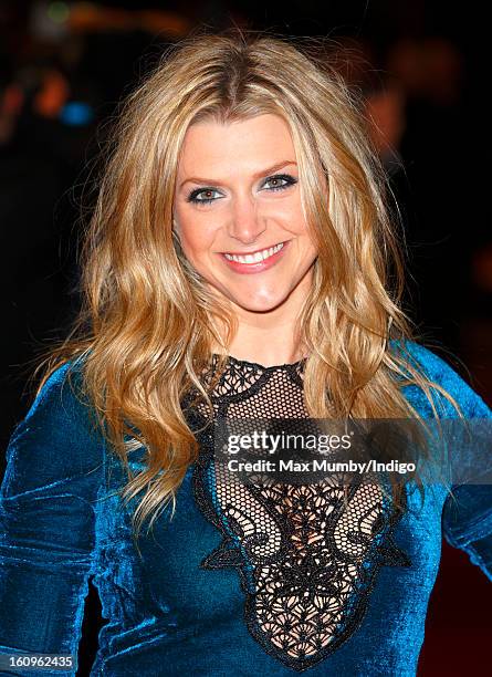 Anna Williamson attends the UK premiere of 'Run For Your Wife' at Odeon Leicester Square on February 05, 2013 in London, England.