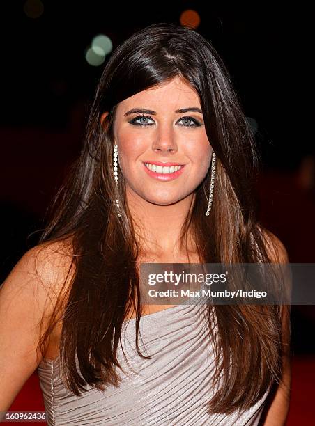 Louise Michelle attends the UK premiere of 'Run For Your Wife' at Odeon Leicester Square on February 05, 2013 in London, England.