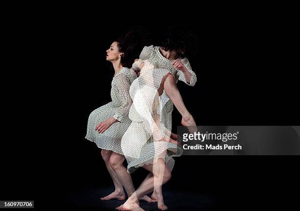 dance / multiple exposure - multiple images stock pictures, royalty-free photos & images