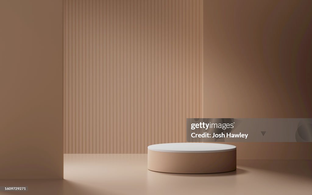 3D rendering exhibition background