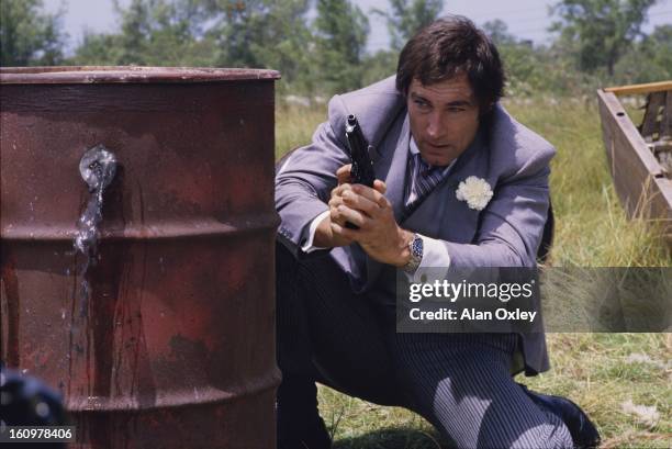 Timothy Dalton in a scene from the James Bond 007 movie "Licence to Kill" filmed partly in the Florida Keys in 1988. It was Dalton's second outing as...