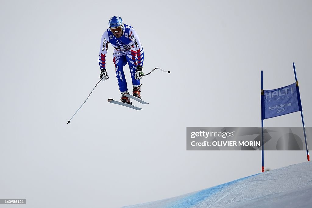 SKI-WC2013-MEN -DOWNHILL-TRAINING