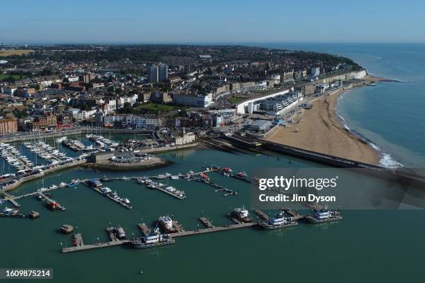 Aerial View Ramsgate Kent 392 Ramsgate Harbour Stock Photos, High-Res Pictures, and Images ...
