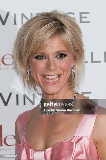 Emilia Fox attends the WilliamVintage Dinner Sponsored By Adler at St Pancras Renaissance Hotel on February 8, 2013 in London, England.