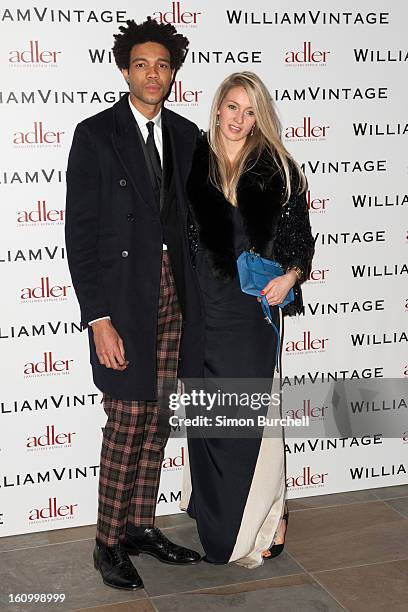 Charlie Casely Hayford attends the WilliamVintage Dinner Sponsored By Adler at St Pancras Renaissance Hotel on February 8, 2013 in London, England.