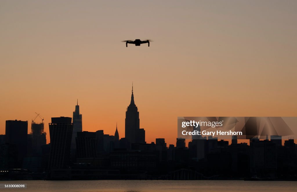 Sunrise in New York City