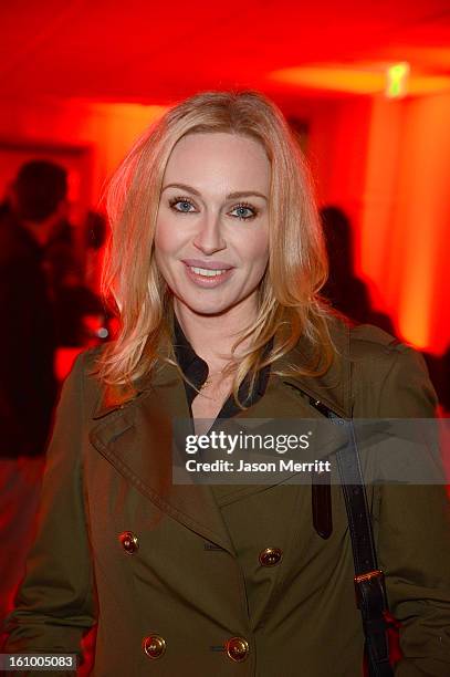 Isabel Adrian poses for a photo at SLS Hotel on February 7, 2013 in Beverly Hills, California.