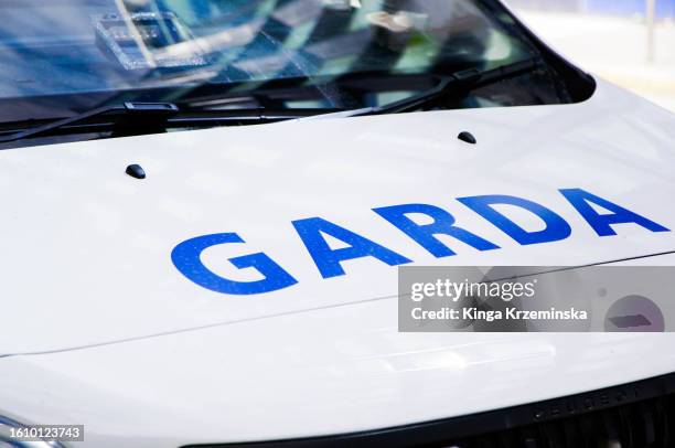 police car - police car driving stock pictures, royalty-free photos & images