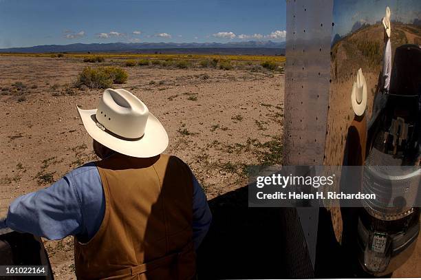 The search continued in Mesita for the body of one of Richard Paul White's victim. White said he buried a body just near his old home in this small...