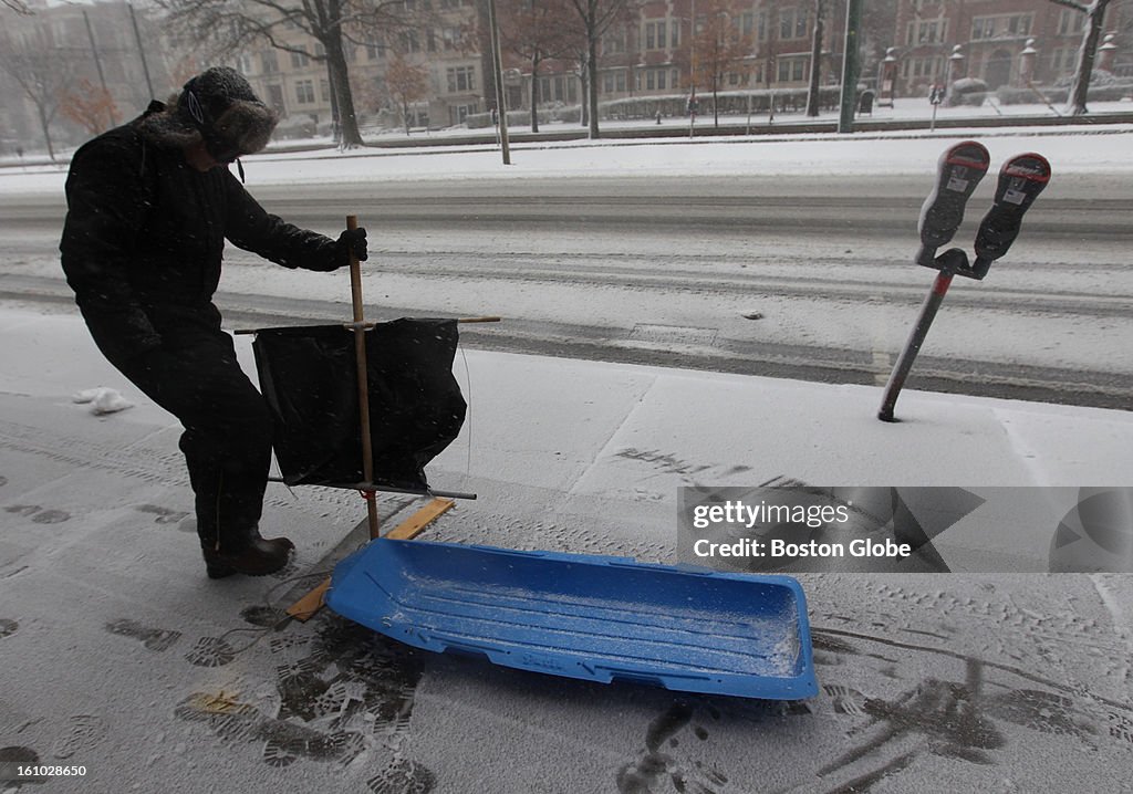 Winter Storm Strikes Massachusetts