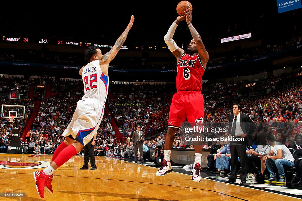 Los Angeles Clippers v Miami Heat