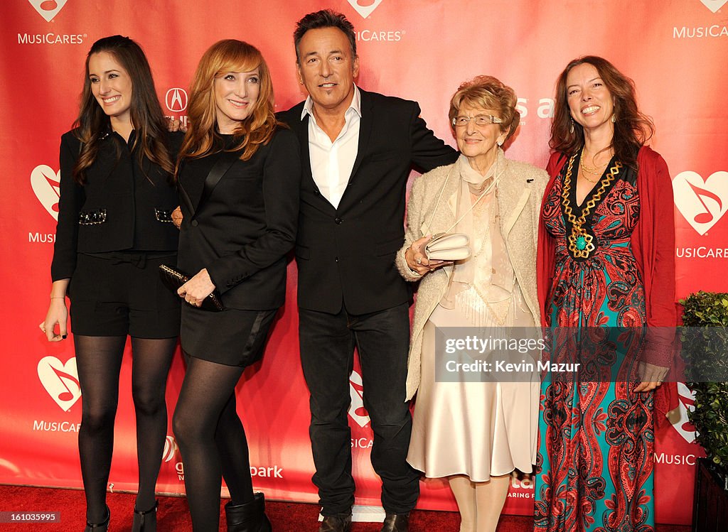 The 55th Annual GRAMMY Awards - MusiCares Person Of The Year Honoring Bruce Springsteen - Red Carpet