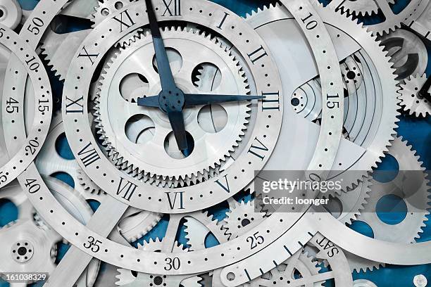 wheel of time - roman numeral ten stock pictures, royalty-free photos & images