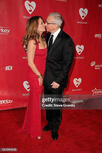 Dr. Drew Pinsky and wife Susan Pinsky attend MusiCares Person Of The Year Honoring Bruce Springsteen at Los Angeles Convention Center on February 8,...