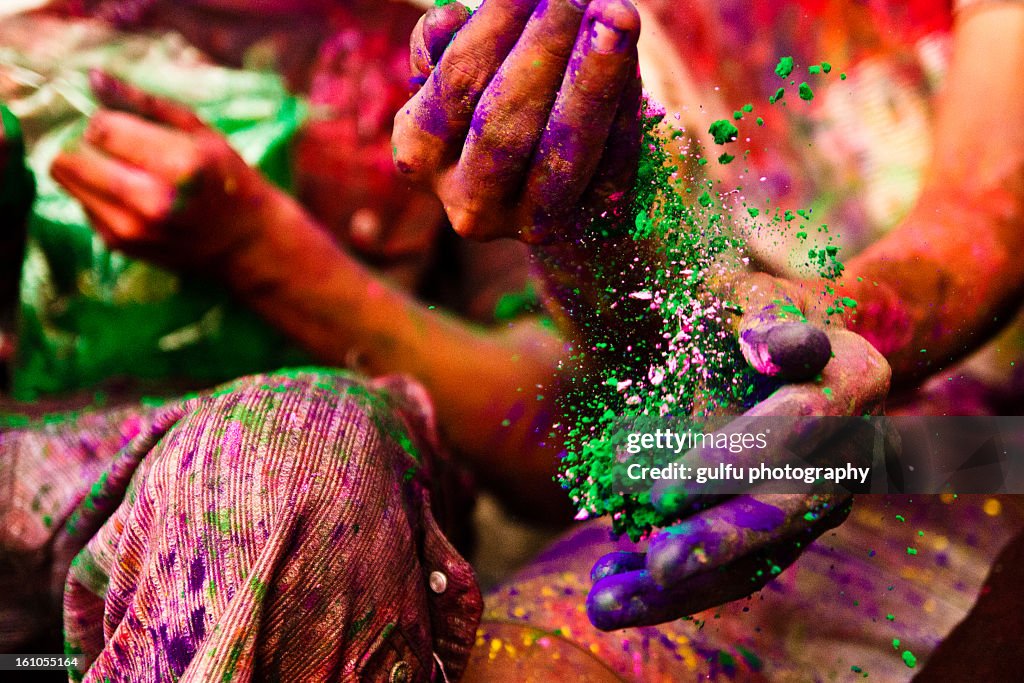 Holi Hands