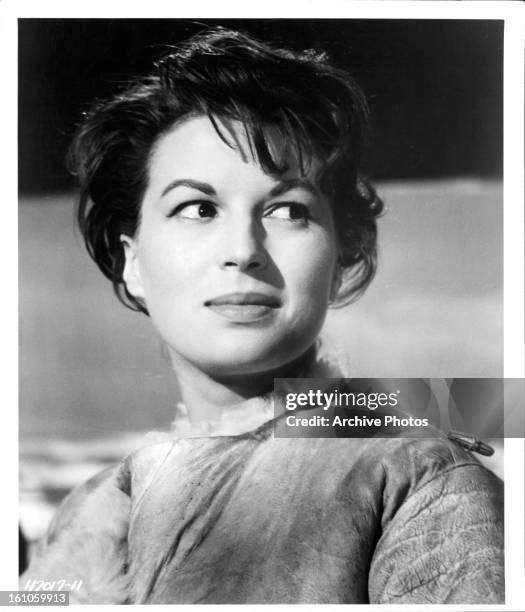 Silvana Mangano in a scene from the film 'Tempest', 1958.