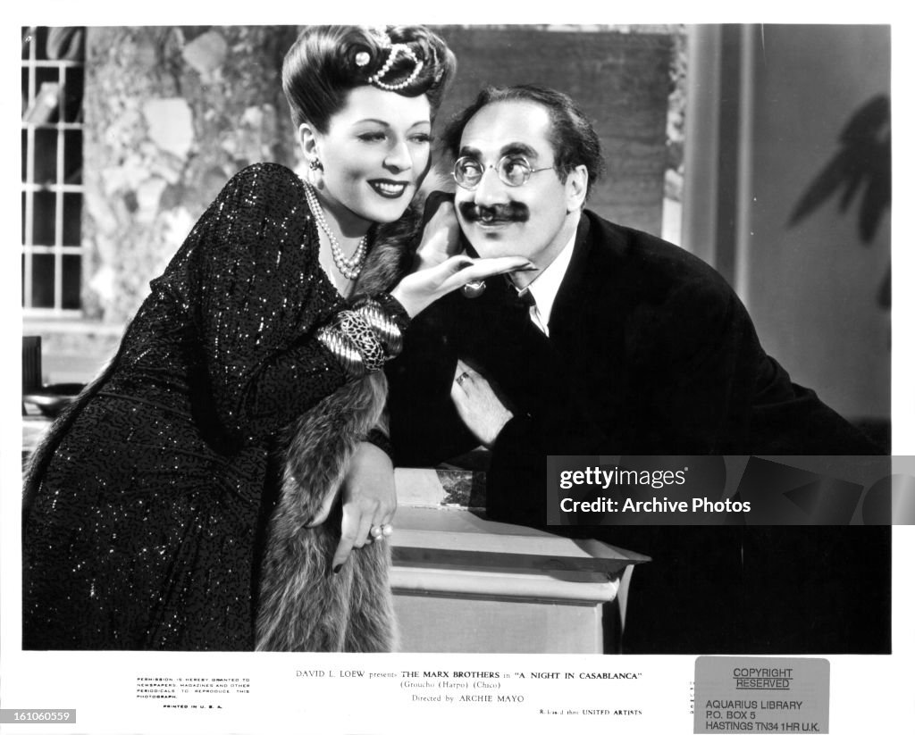 Lisette Verea And Groucho Marx In 'A Night In Casablanca'