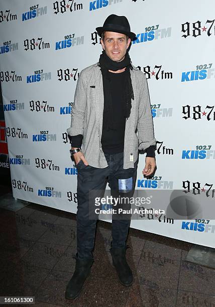 Reacording Artist Joey McIntyre attends the 102.7 KIIS FM and 98.7 5th annual celebrity artist lounge celebrating the 55th Annual GRAMMYS at ESPN...