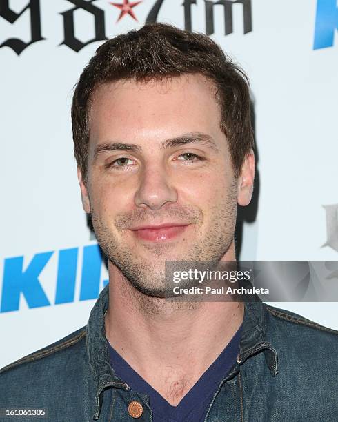 Actor Tilky Jones attends the 102.7 KIIS FM and 98.7 5th annual celebrity artist lounge celebrating the 55th Annual GRAMMYS at ESPN Zone At L.A. Live...