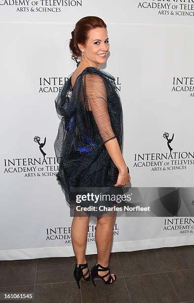Actress Andressa Furletti originally from Brazil attends The Inaugural International Emmy Kids Awards at The Lighthouse at Chelsea Piers on February...