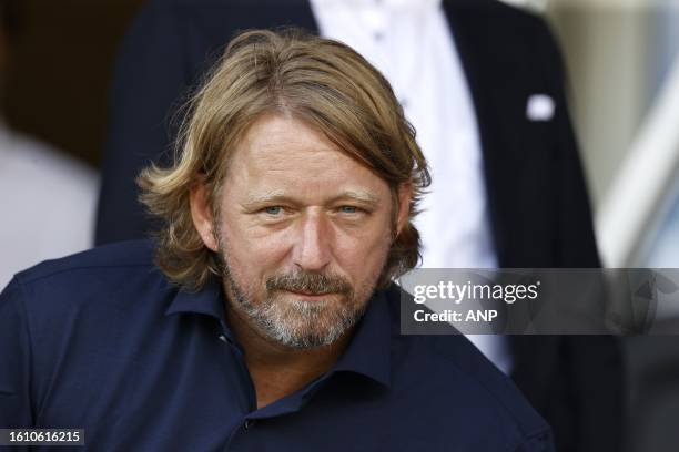 Ajax technical director Sven Mislintat during the Dutch premier league match between Excelsior and Ajax at Van Donge & De Roo Stadium on August 19,...