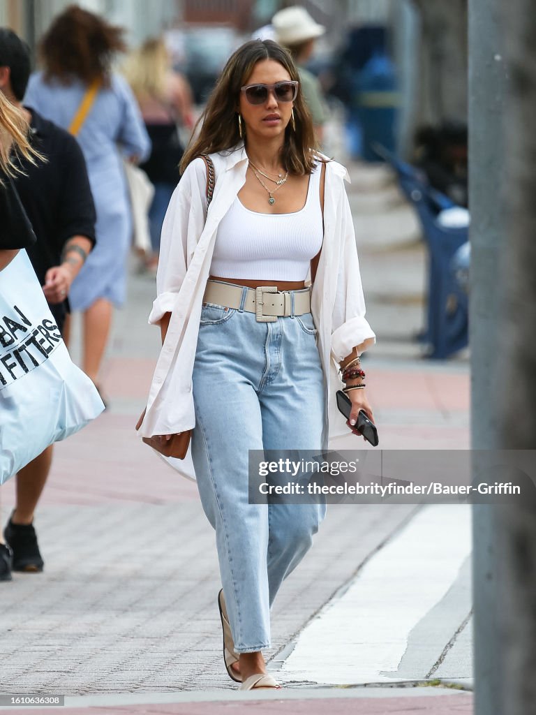Celebrity Sightings In Los Angeles - August 19, 2023