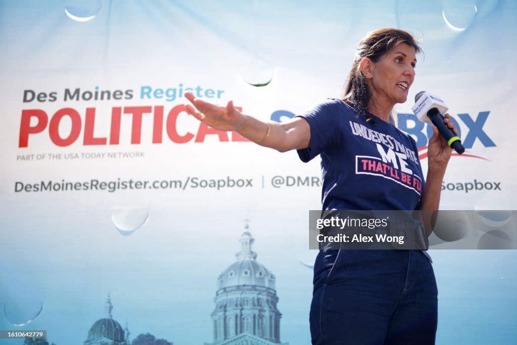 Presidential Hopefuls Make The Rounds At The Iowa State Fair