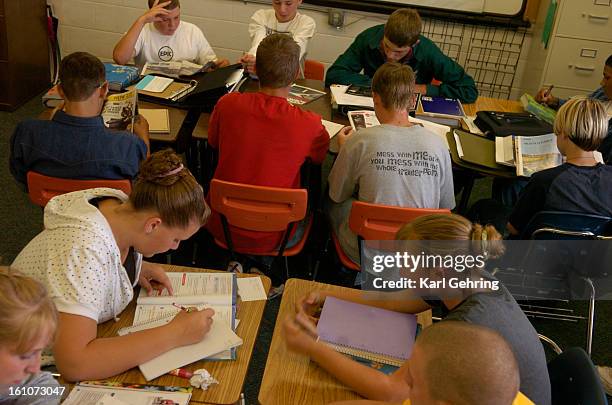 Seventeen 9th and 10th grade Biology students are crammed into a science classroom that lacks a ventilation hood to do experiments. About 120...