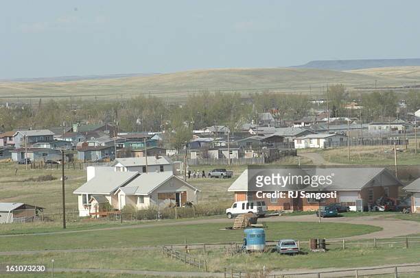 The Blackfeet Reservation Browning, MO, has a reputation for violence. Poverty and addiction lead to high crime rates. RJ Sangosti/ The Denver Post