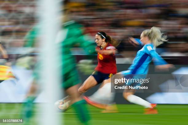 Aitana Bonmati of Spain and Barcelona during the FIFA Women's World Cup Australia &amp; New Zealand 2023 Final match between Spain and England at...