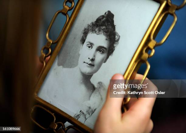 Girls in the sign language class pass around a portrait of Helen Keller's teacher, Anne Sullivan. The Denver Center Theatre Company host more than...