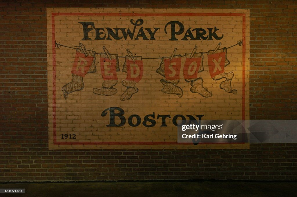 10.24.2007 -- Old Fenway Park, it opened on April 20, 1912. Game one of the World Series between the Colorado Rockies and Boston Red Sox at Fenway Park. The Denver Post, Karl Gehring